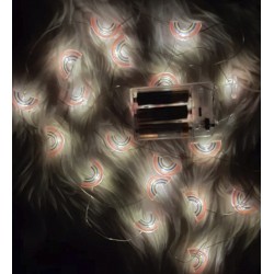 Led Işıklı Gökkuşağı Dekoratif Işıklı İp Led Aydınlatma