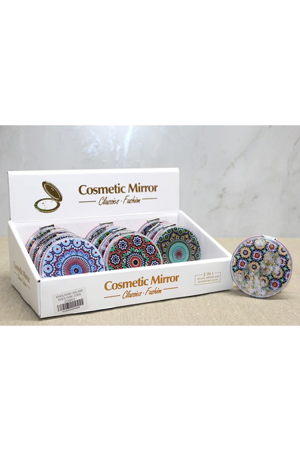 Mandala Desenli Hareketli Sulu El Ayna