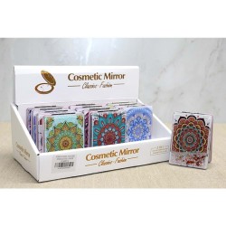 Mandala Desenli Hareketli Sulu El Aynası Mandala Desenli Hareketli Sulu El Aynası