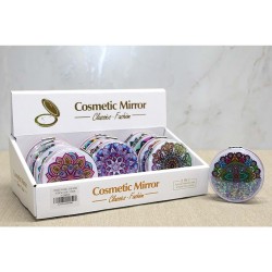 Mandala Desenli Hareketli Sulu El Aynası Mandala Desenli Hareketli Sulu El Aynası