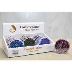 Mandala Desenli Hareketli Sulu El Aynası Mandala Desenli Hareketli Sulu El Aynası