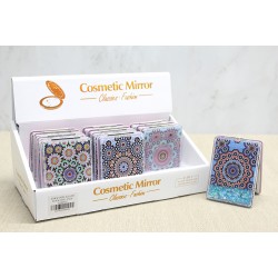 Mandala Desenli Hareketli Sulu El Aynası