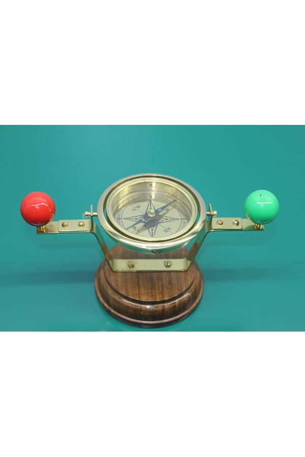 Masa Üstü Pirinç Filika Pusulası