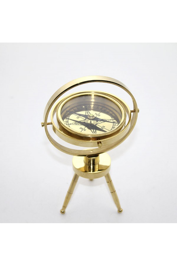 Masa Üstü Pirinç Pusula