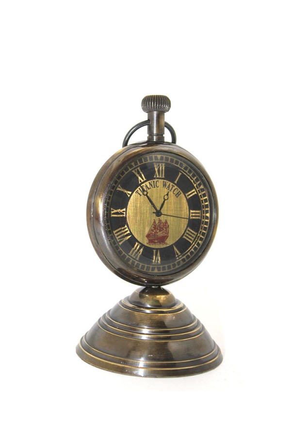 Masa Üstü Pirinç Saat