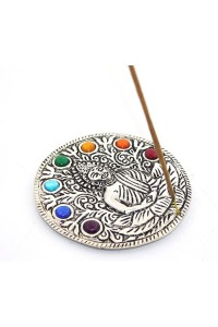 Metal 7 Çakra ( Chakra ) Buda Tütsülük Metal 7 Çakra ( Chakra ) Buda Tütsülük