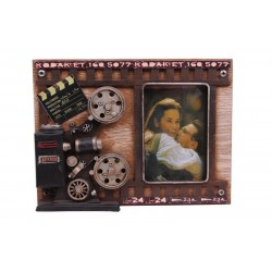 Metal Çerçeve Sinema Projektörü Dekorlu Dekoratif Hediyelik