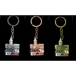 Metal Galata Kulesi Anahtarlık Metal Galata Kulesi Anahtarlık