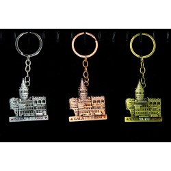 Metal Galata Kulesi Anahtarlık Metal Galata Kulesi Anahtarlık