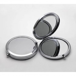 Metal Gri Cep Aynası 12 Adet Metal Gri Cep Aynası 12 Adet