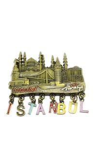 Metal İstanbul Temalı Yöresel Magnet