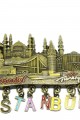 Metal İstanbul Temalı Yöresel Magnet
