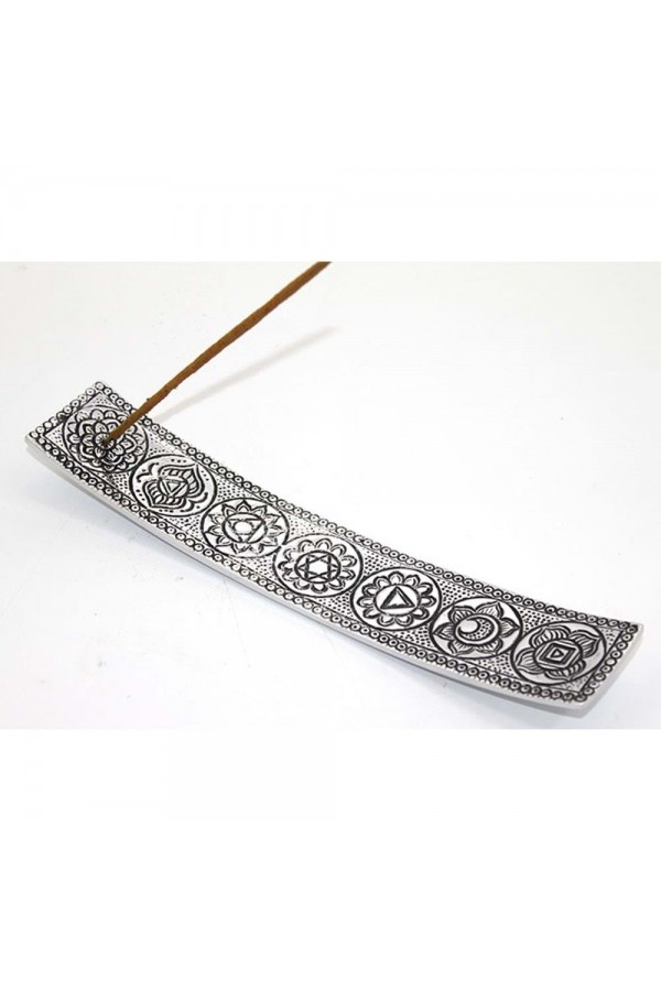 Metal Kayık 7 Çakra ( Chakra ) Tütsülük