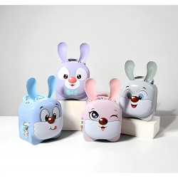 Metal Kilitli Sevimli Tavşan Kumbara