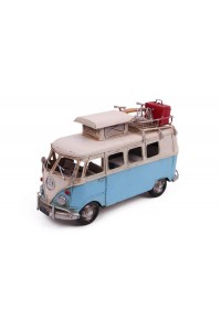 Metal Minibüs Biblo Dekoratif Hediyelik