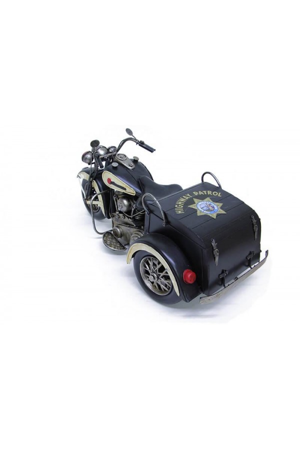 Metal Motorsiklet Biblo Dekoratif Hediyelik