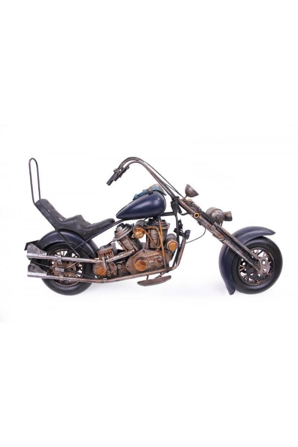 Metal Motosiklet Biblo Dekoratif Hediyelik