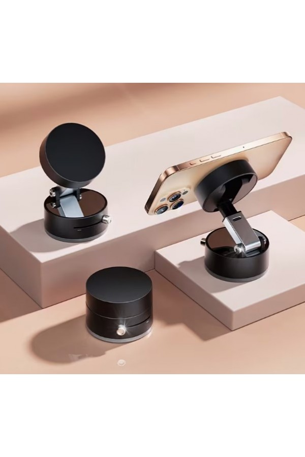 Mıknatıslı Katlanabilir Telefon Tutucu - Torpido ve Cam Uyumlu