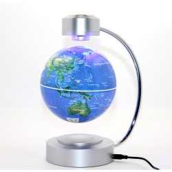 Mıknatıslı Ortada Dönen Dünya Küre Mıknatıslı Ortada Dönen Dünya Küre