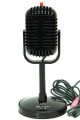 Mikrofon Siyah Karaoke Speaker Hediyelik