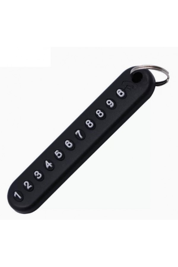 Mini Anahtarlık, Çanta, Araba İçin Çok Amaçlı Numaratör