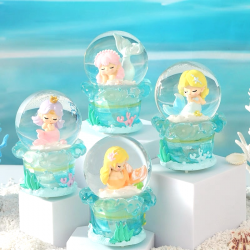 Mini Kar Küresi Deniz Kızı