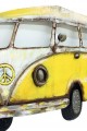 Minibüs Pano Sarı Vintage Dekoratif Ev Ofis Hediyelik