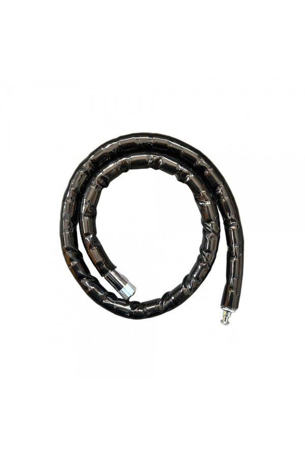 Motorsiklet Kilidi Anahtarlı Körüklü Siyah ( Boy : 120cm-çap : 22mm )