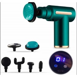 Darbeli Şarjlı 6 Başlıklı Masaj Aleti Darbeli Şarjlı 6 Başlıklı Masaj Aleti