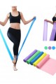 Yeşil Pilates Lastiği Orta Üst Direnç 120 CM*15 CM*0.45 MM Yeşil Pilates Lastiği Orta Üst Direnç 120 CM*15 CM*0.45 MM