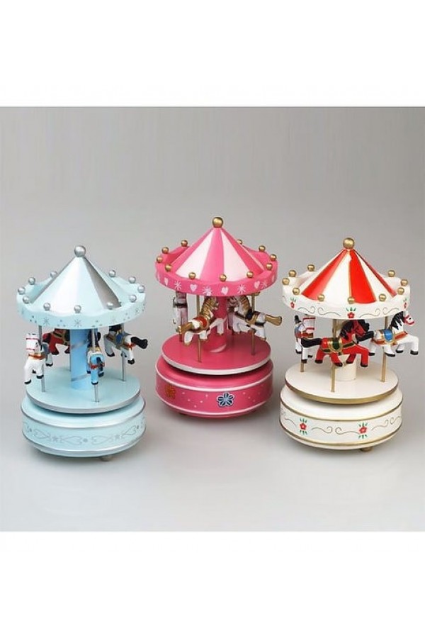 Nostaljik El Yapımı Atlıkarınca Müzik Kutusu N-42