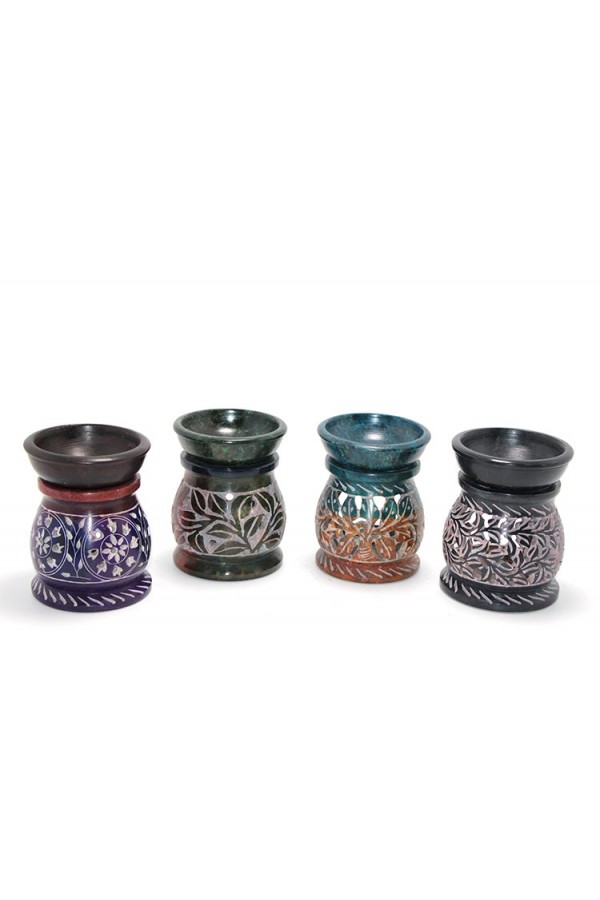 Obsidian Taşı Buhurdanlık