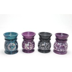 Obsidian Taşı Buhurdanlık