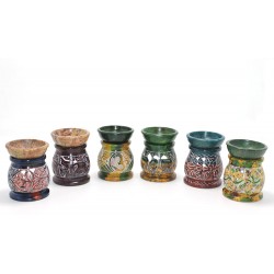 Obsidian Taşı Buhurdanlık