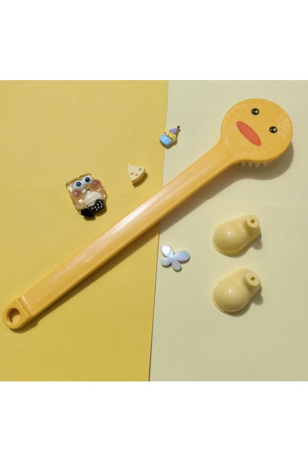 Ördek Tasarımlı Yumuşak Uçlu Vücut Kese Fırçası