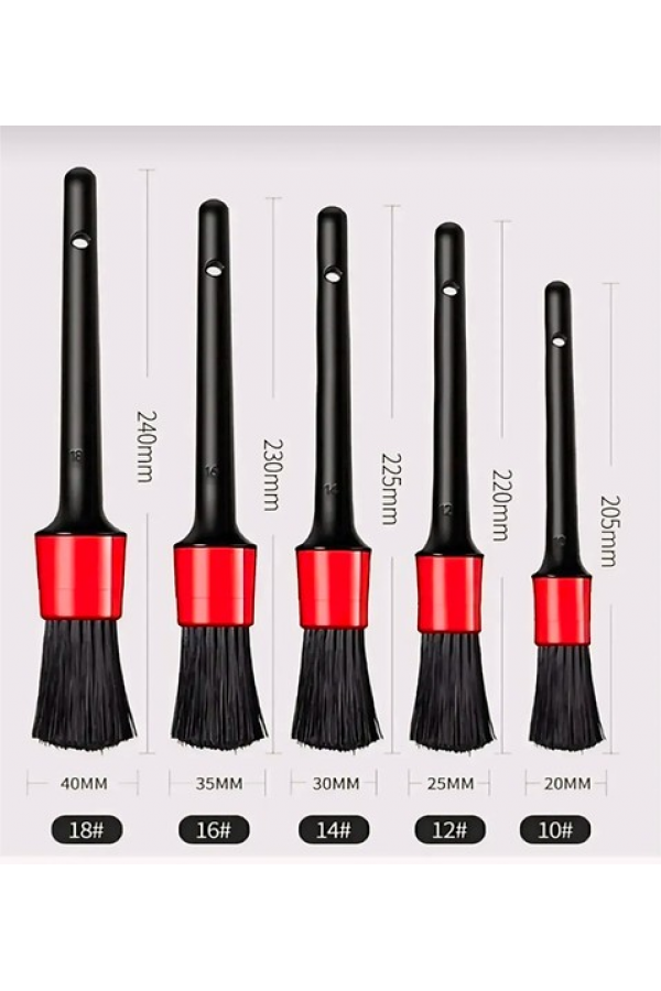 Oto Detay Fırçası 5 li