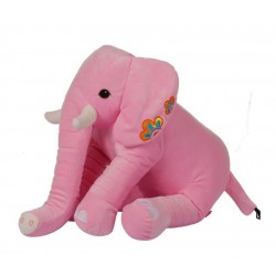 Oturan Dişli Fil 50 cm Pembe Pelüş Çocuk Oyuncak Oturan Dişli Fil 50 cm Pembe Pelüş Çocuk Oyuncak