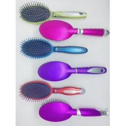 Oval Renkli Saç Fırçası Tarak Oval Renkli Saç Fırçası Tarak