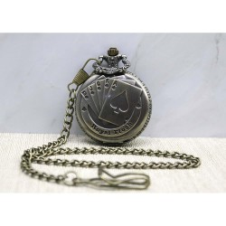 Oyun Kartı Köstekli Saat Oyun Kartı Köstekli Saat