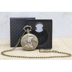 Özel Kutulu Kartal'lı Köstekli Saat