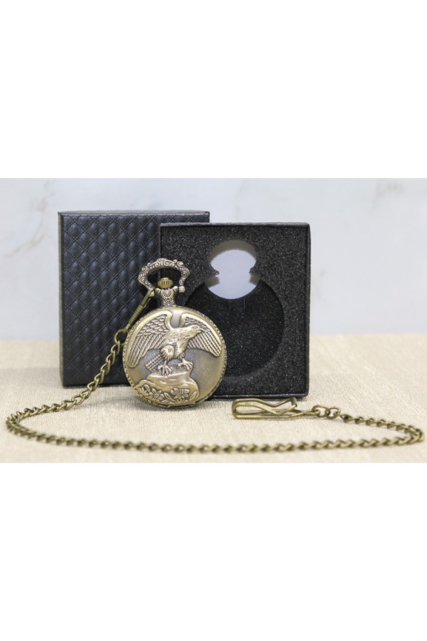 Özel Kutulu Kartal'lı Köstekli Saat