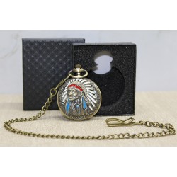 Özel Kutulu Kızılderili Köstekli Saat