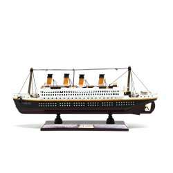 Özel Tasarım Ahşap Işıklı Titanik Gemi