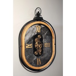 Özel Tasarım Metal Çarklı Duvar Saati