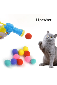 Peluş Top Atan Kedi Oyuncağı