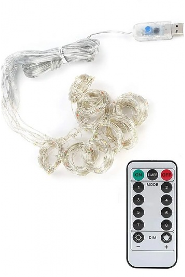 Peri Perde Led Uzaktan Kumandalı 3x3 Metre