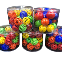 Çıngıraklı Kedi Topu 100 Adet Çıngıraklı Kedi Topu 100 Adet