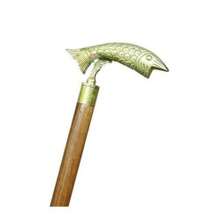 Pirinç Balık Tasarımı Baston Pirinç Balık Tasarımı Baston