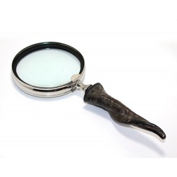 Pirinç Boynuz Saplı Büyüteç