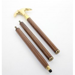 Pirinç Çapalı Baston Pirinç Çapalı Baston